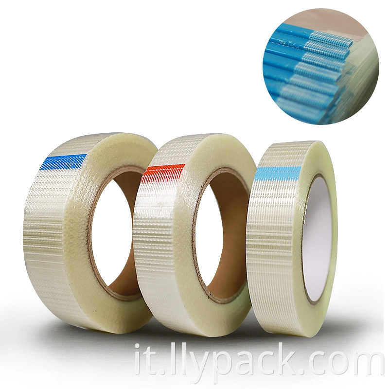 Waterproof Mesh Grid Cross Stripe Fiber Tape